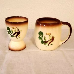Egg cup with mug